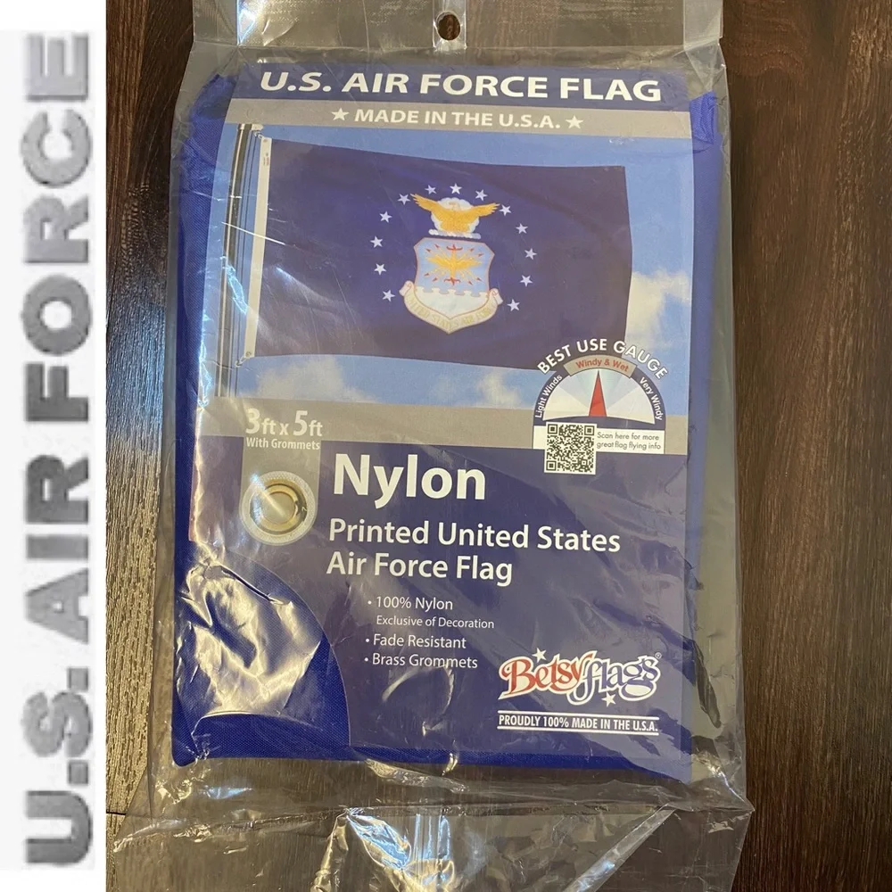 βοΈ πΊπΈ 3βX5β Grommet Nylon US Air Force Flag - Picture 4 of 15